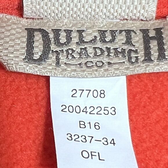 Duluth Trading Shoreline Fleece Jacket Women Large Windproof Heavyweight Hooded - Picture 10 of 11